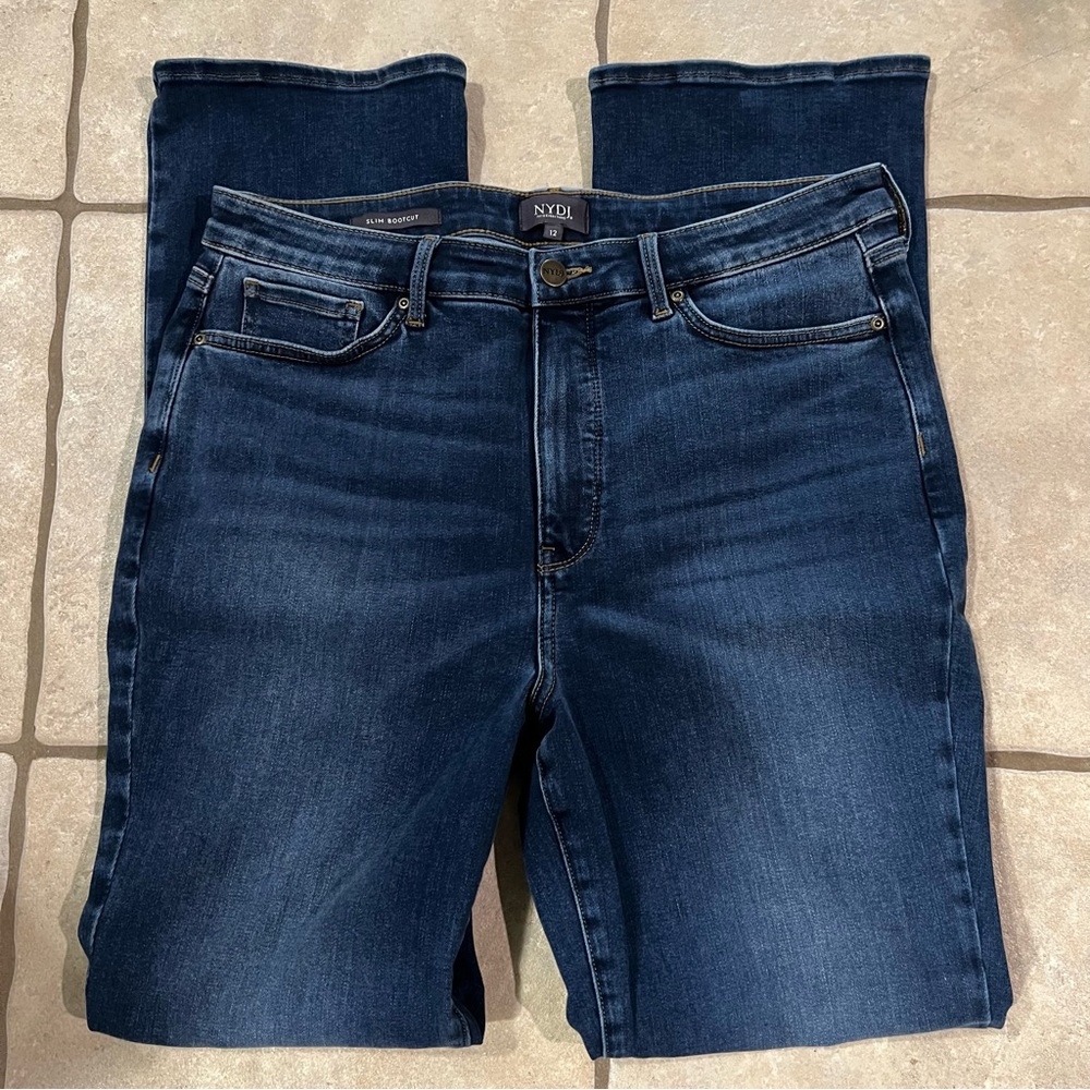 NYDJ Lift and Tuck Boot Cut Jeans Size 12
